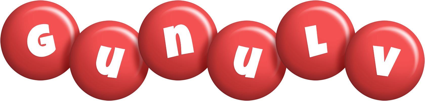 Gunulv candy-red logo