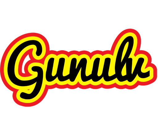 Gunulv flaming logo