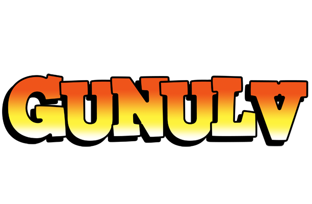 Gunulv sunset logo