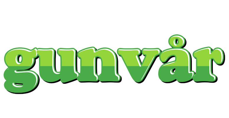 Gunvår apple logo