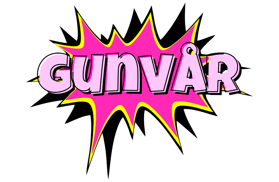 Gunvår badabing logo