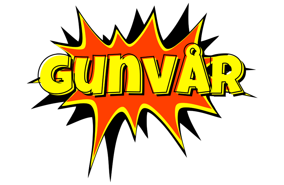 Gunvår bazinga logo