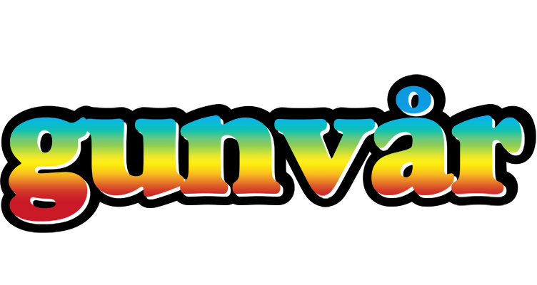 Gunvår color logo