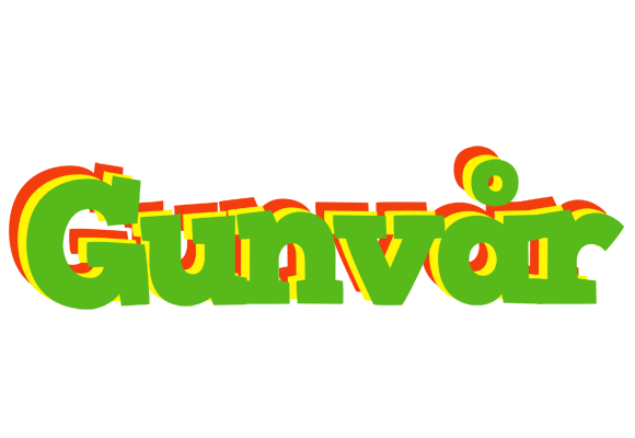 Gunvår crocodile logo