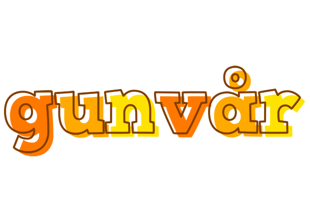 Gunvår desert logo