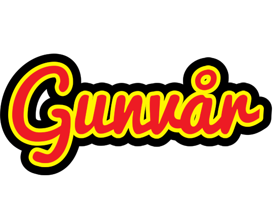 Gunvår fireman logo