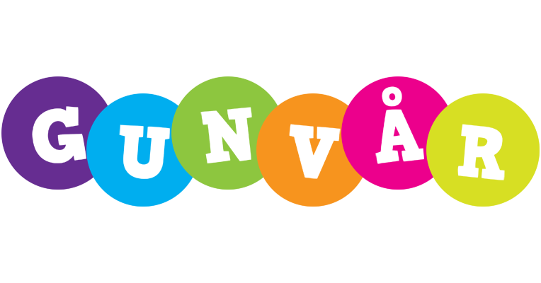 Gunvår happy logo