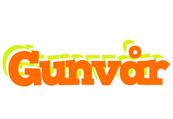 Gunvår healthy logo