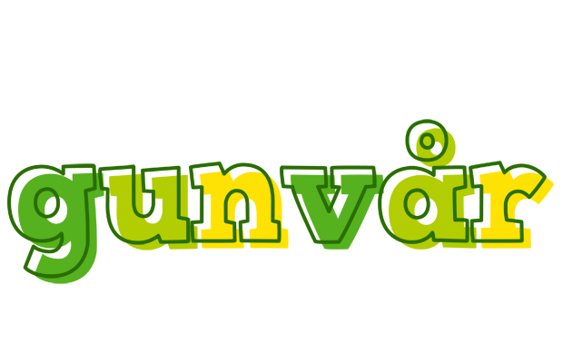 Gunvår juice logo