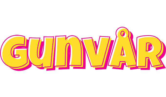 Gunvår kaboom logo