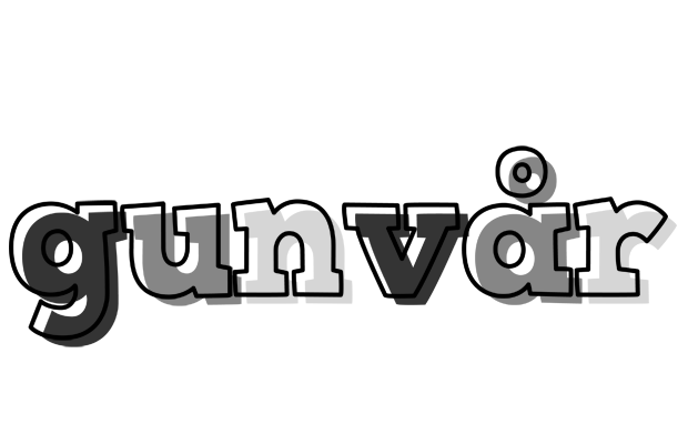 Gunvår night logo