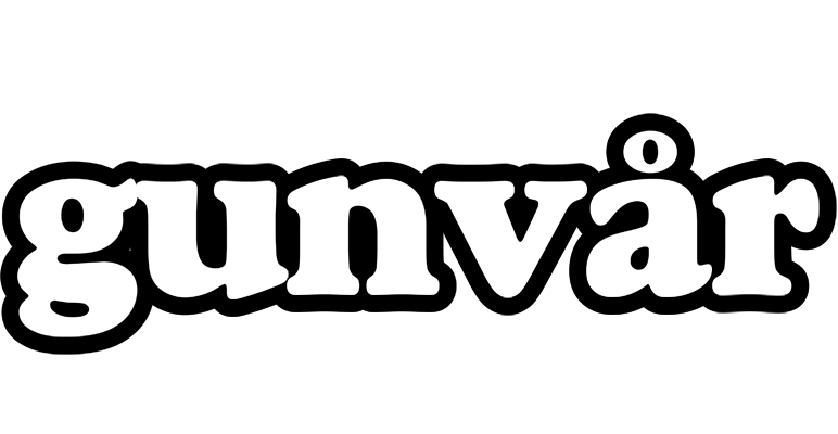 Gunvår panda logo