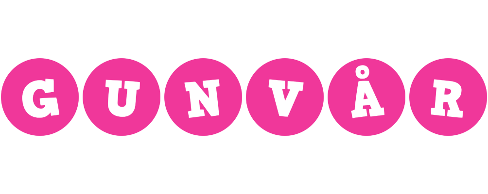 Gunvår poker logo