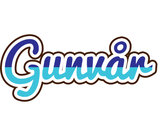 Gunvår raining logo