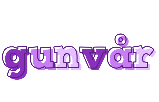 Gunvår sensual logo