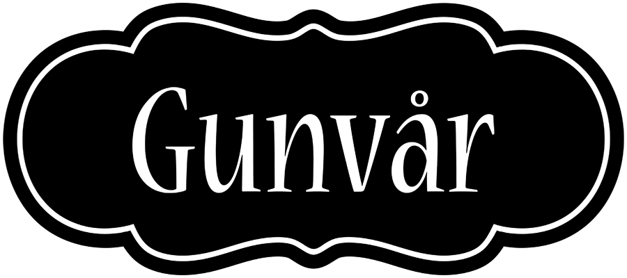 Gunvår welcome logo