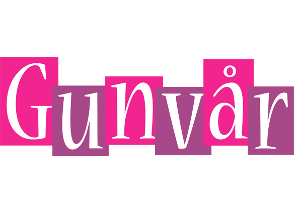 Gunvår whine logo