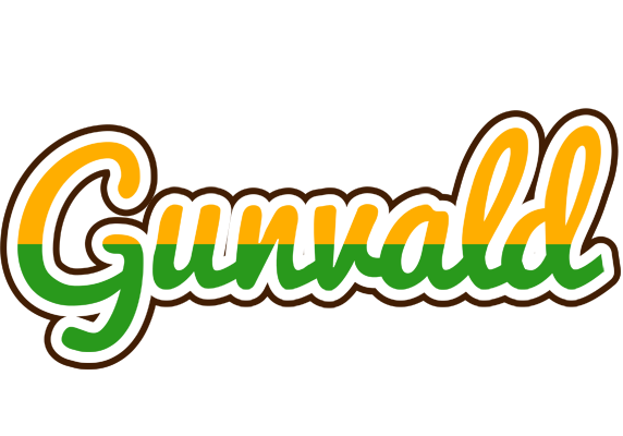Gunvald banana logo
