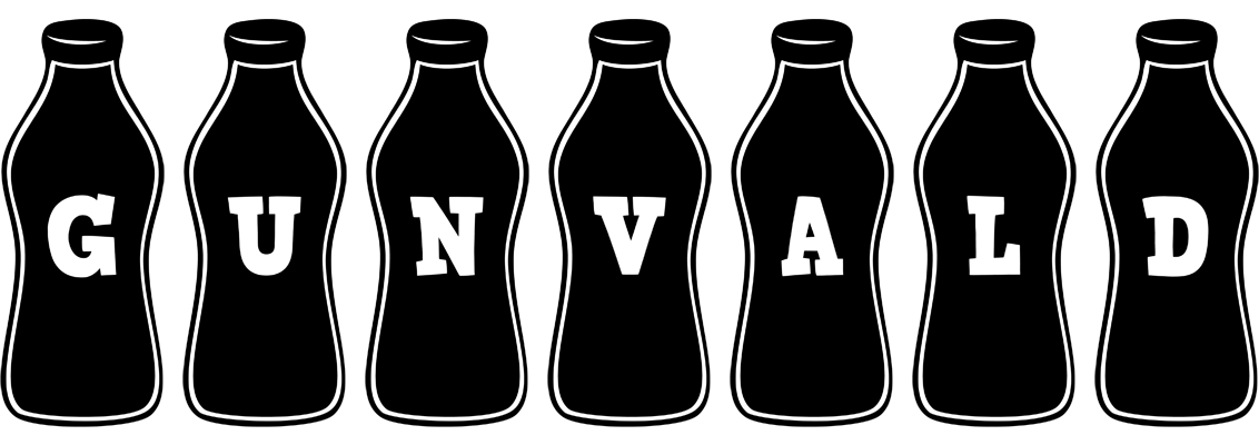 Gunvald bottle logo