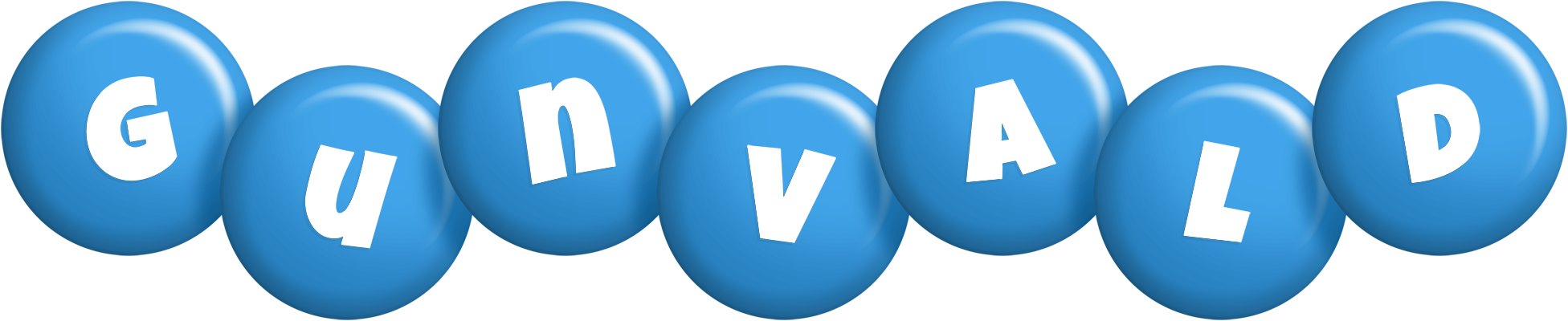 Gunvald candy-blue logo