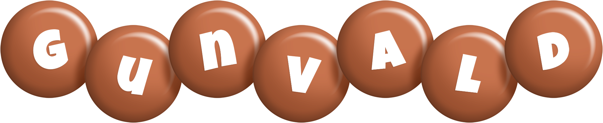 Gunvald candy-brown logo