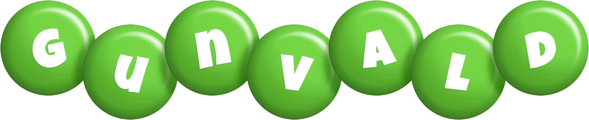 Gunvald candy-green logo