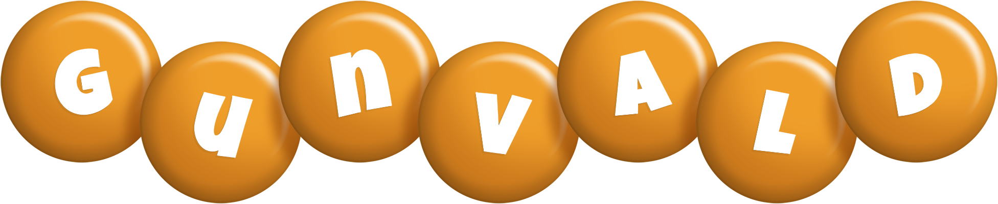 Gunvald candy-orange logo