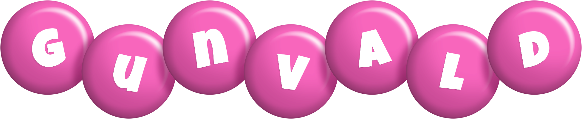 Gunvald candy-pink logo