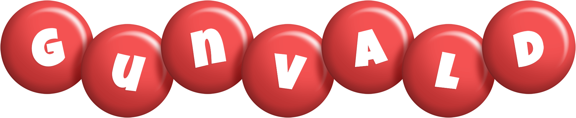 Gunvald candy-red logo