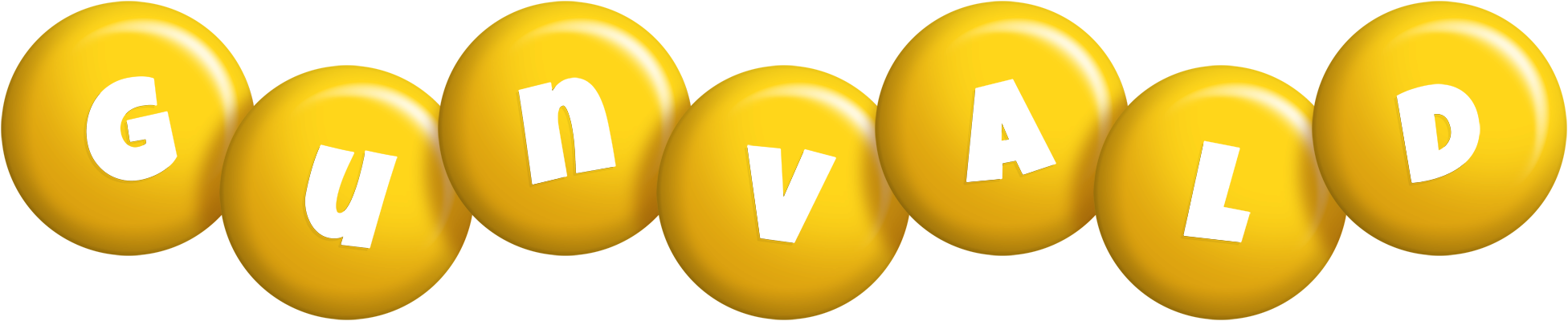 Gunvald candy-yellow logo