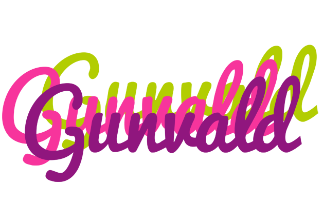 Gunvald flowers logo