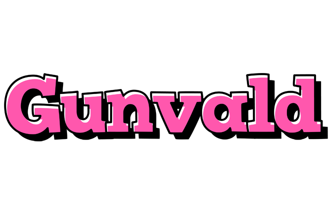 Gunvald girlish logo