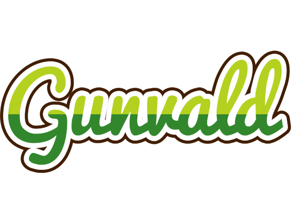 Gunvald golfing logo