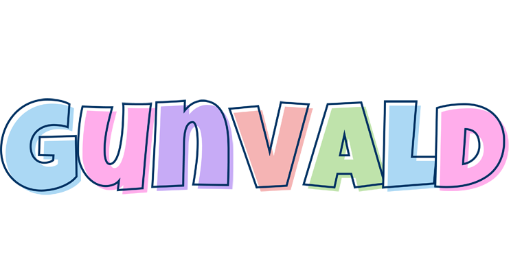 Gunvald pastel logo