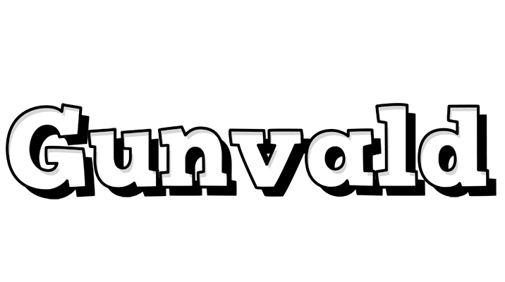 Gunvald snowing logo