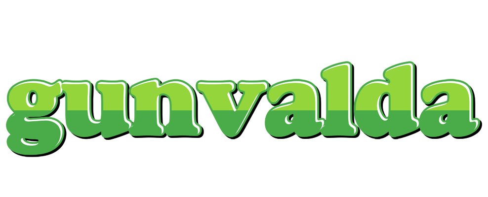 Gunvalda apple logo