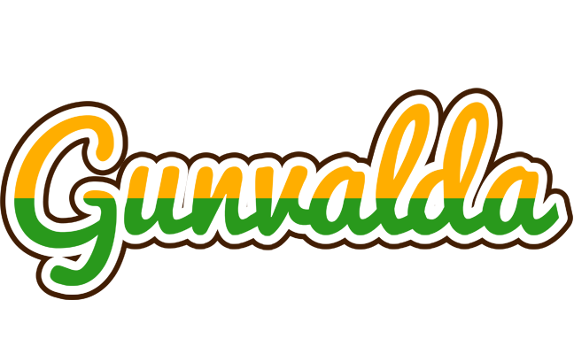 Gunvalda banana logo
