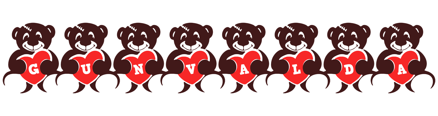 Gunvalda bear logo