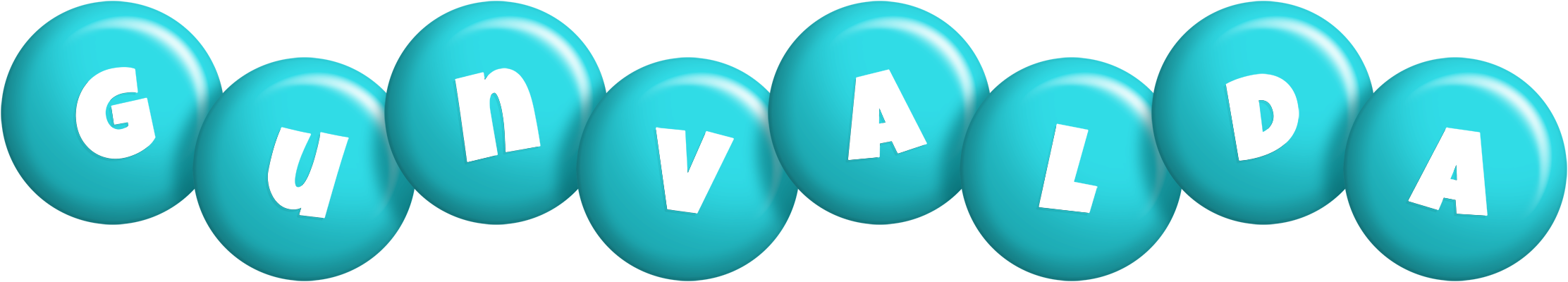 Gunvalda candy-azur logo