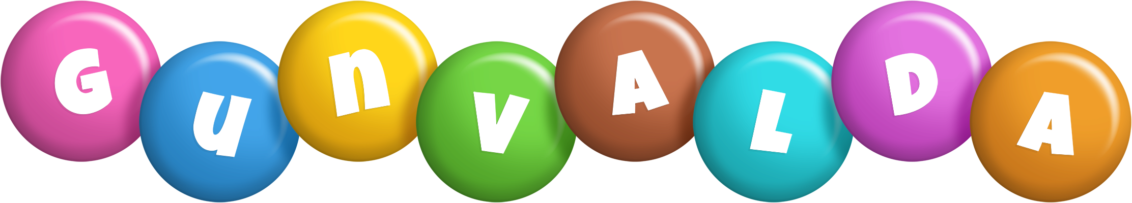 Gunvalda candy logo