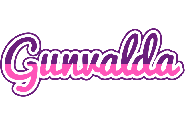 Gunvalda cheerful logo