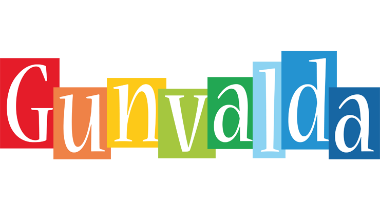 Gunvalda colors logo