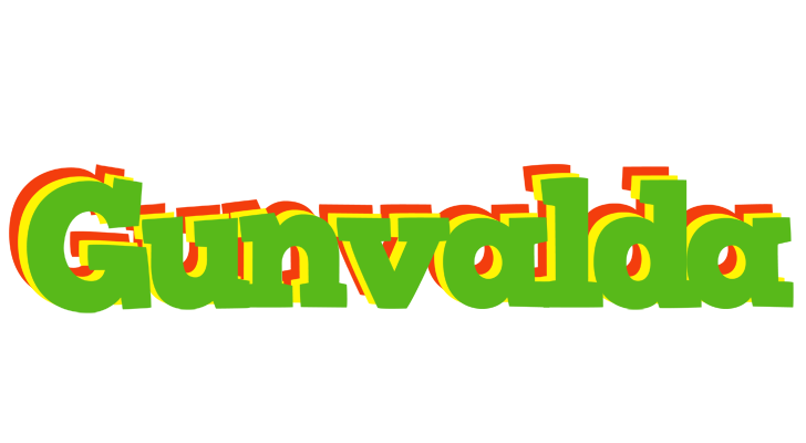 Gunvalda crocodile logo