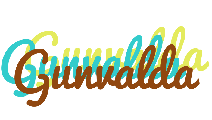 Gunvalda cupcake logo