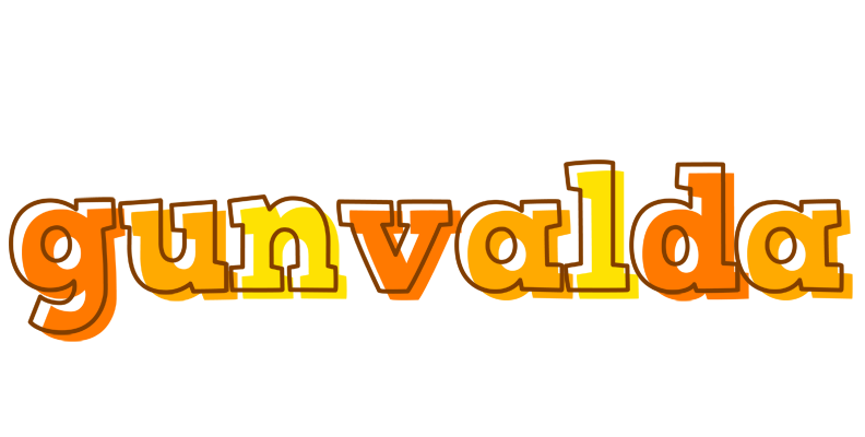 Gunvalda desert logo