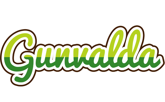 Gunvalda golfing logo