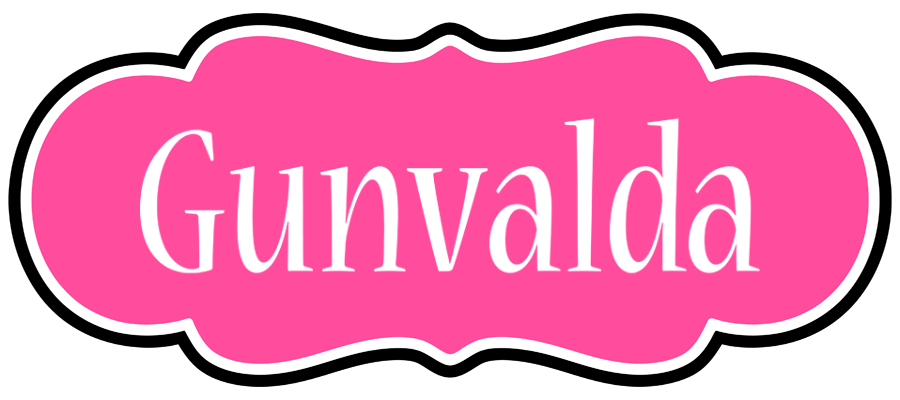 Gunvalda invitation logo