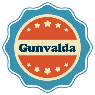 Gunvalda labels logo