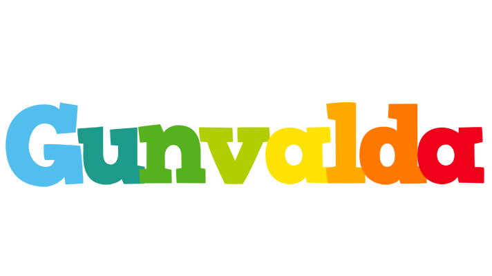 Gunvalda rainbows logo
