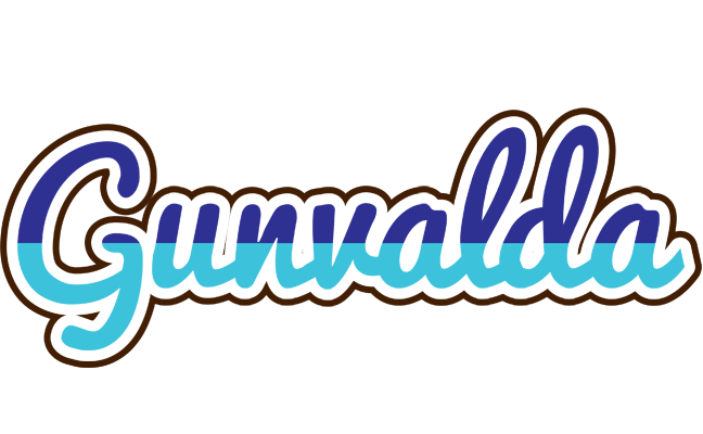 Gunvalda raining logo